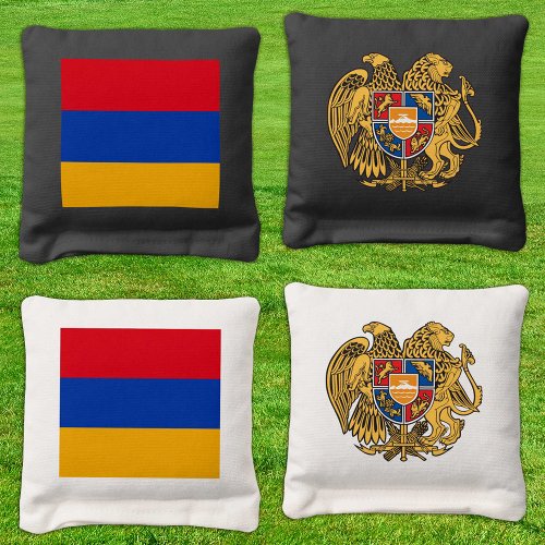 Armenia patriotic bags Armenian Flag Cornhole Bags