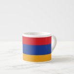 Armenia Plain Flag Espresso Cup at Zazzle