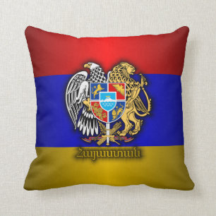 Armenia Pride Throw Pillow