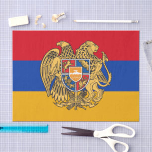 Armenia tissue paper, Armenian Flag tissue paper