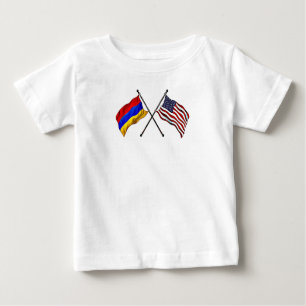 Armenian American Flags T-Shirt