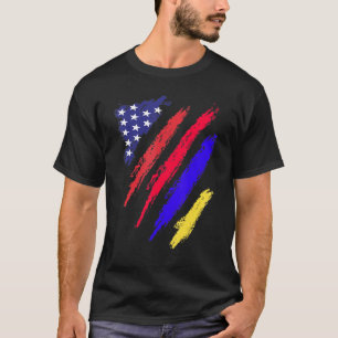 Armenian American Grown Flag USA Patriot Heritage T-Shirt