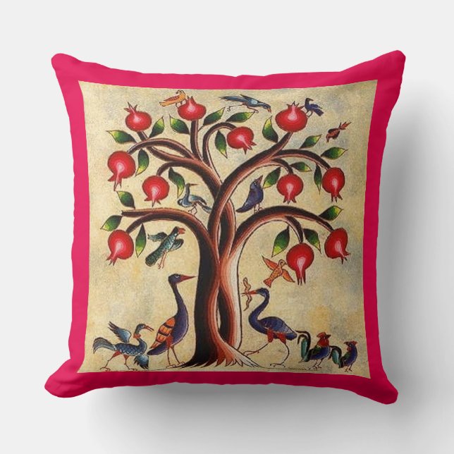 Armenian Art Polyester Throw Pillow 20" x 20" (Front)