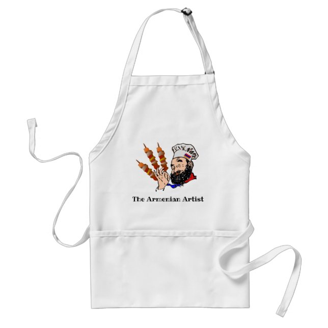 Armenian Artist chef Standard Apron (Front)