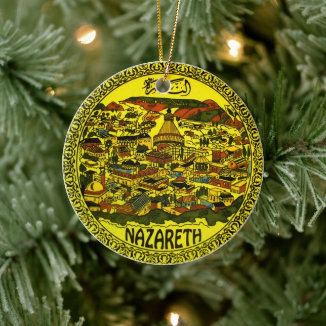 Armenian Ceramic Nazareth Ornament (Tree)