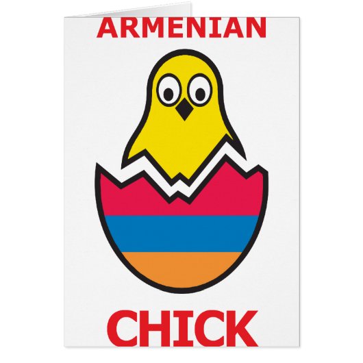 Armenian Chick Cards (Front)