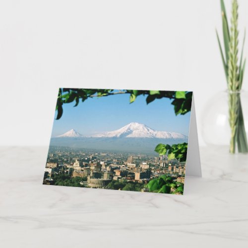 Armenian City Greeting Card