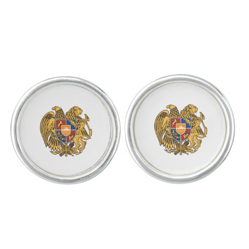 Armenian coat of arms cufflinks