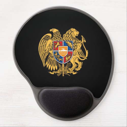 Armenian coat of arms gel mouse pad