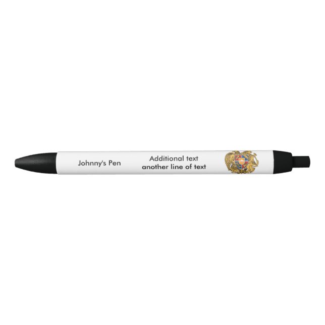 Armenian coat of arms pen (Front)