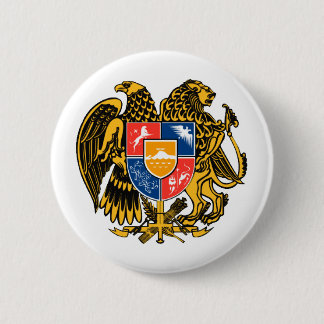 Armenian Coat of Arms Pinback Button