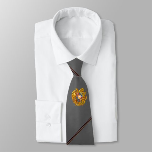 Armenian coat of Arms Tie 2 Հայաստանի զինանշանը