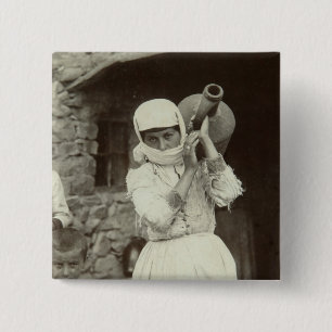 Armenian country girl, Yerevan Button