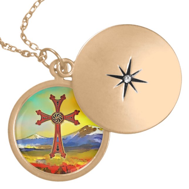 Armenian Cross Necklace (Front)