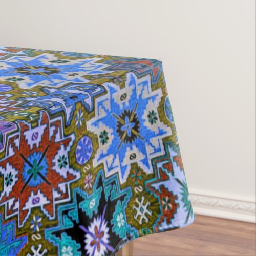 Armenian Custom Cotton Tablecloth 52x70 Tablecloth