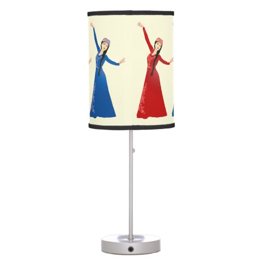 Armenian Dancers Table lamp (Back)