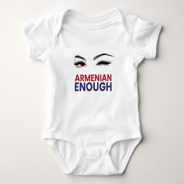 Armenian Enough - Baby Bodysuit (Front)