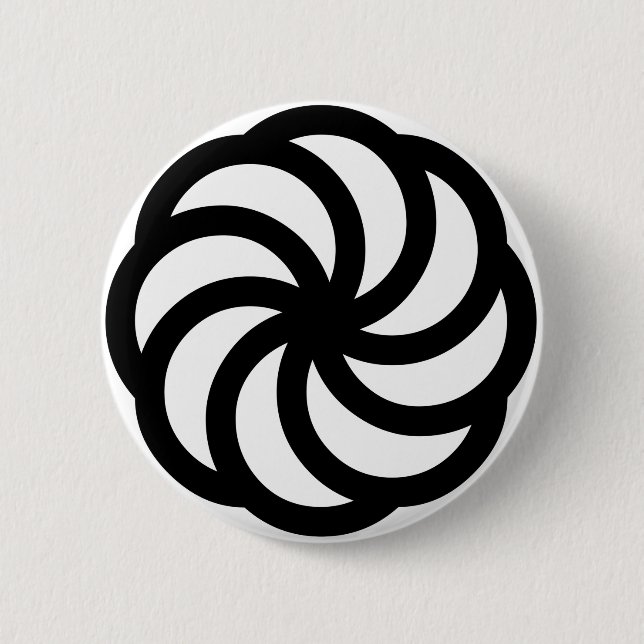 Armenian Eternity Symbol Button (Front)