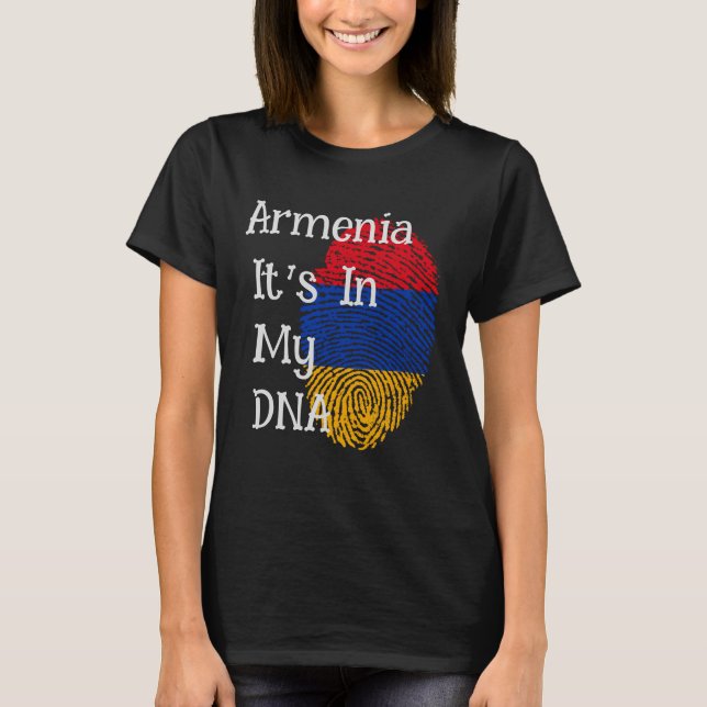 Armenian Fingerprint T-Shirt (Front)