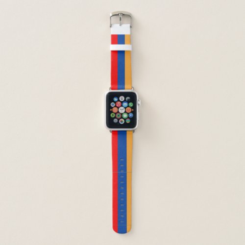 Armenian flag Apple watch band