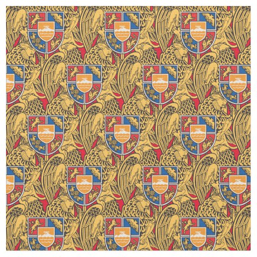Armenian Flag & Armenia emblem Fabric fashion 