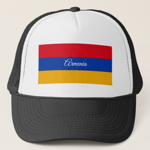 Armenian flag  Armenia _ fashion travel sports Trucker Hat