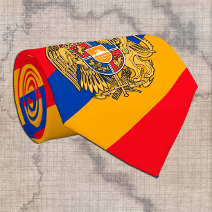 Armenian Flag & Armenia travel, business /sports Neck Tie