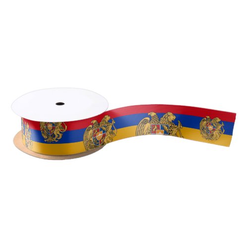 Armenian Flag  Armenia travel holidaysports Sat Satin Ribbon