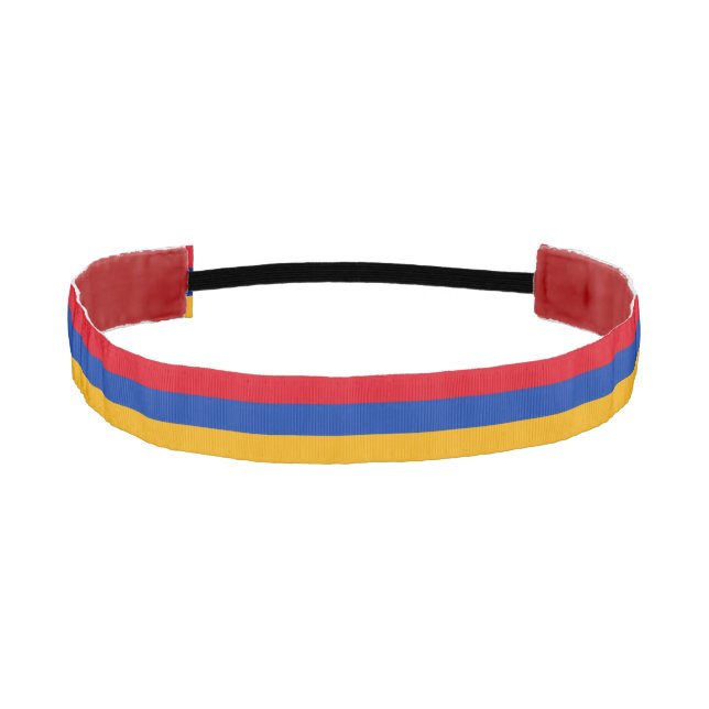 Armenian flag athletic headband (Front)