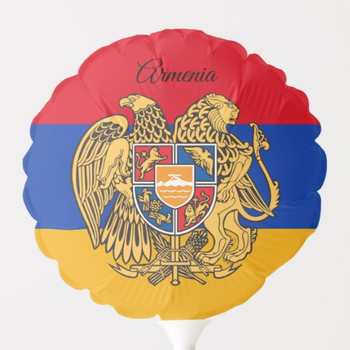 Armenian Flag Balloon patriots party  Armenia Balloon