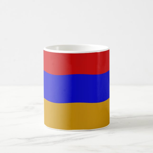 Armenian flag coffee mug (Center)