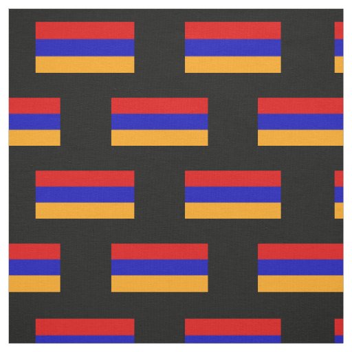 Armenian Flag Fabric