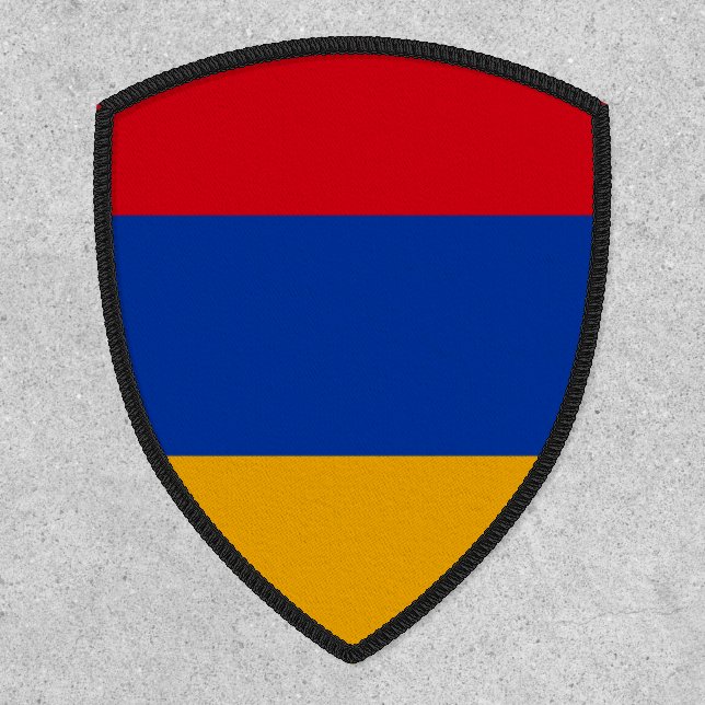Armenian Flag, Flag of Armenia Patch (Front)