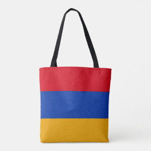 Armenian Flag, Flag of Armenia Tote Bag