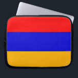 Armenian Flag Laptop Sleeve<br><div class="desc">Add a touch of Armenian pride to your tech accessories with our exclusive laptop sleeve featuring the flag of Armenia! Crafted with meticulous attention to detail, this laptop sleeve is more than just a protective case; it’s a celebration of Armenia’s heritage and cultural pride. The sleek design prominently displays the...</div>