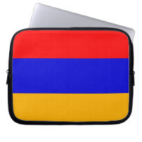 Armenian Flag Laptop Sleeve