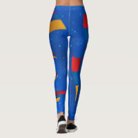 Armenian Folk Art High Waisted Capris, Zazzle