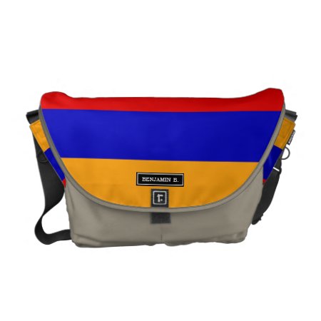 Armenian Flag Messenger Bag