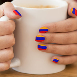 Armenian Flag Minx Nail Art Decals
