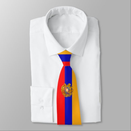 Armenian Flag Neck Tie