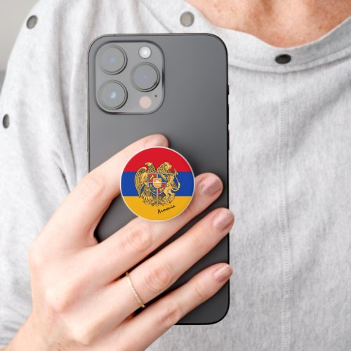 Armenian Flag phone grip patriotic Armenia PopSocket