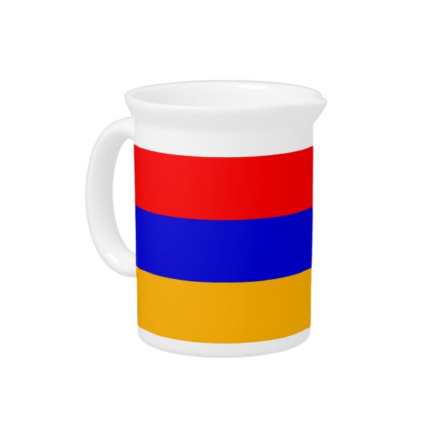 Armenian Flag Pitcher (Left)