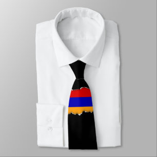 Armenian Flag Tie
