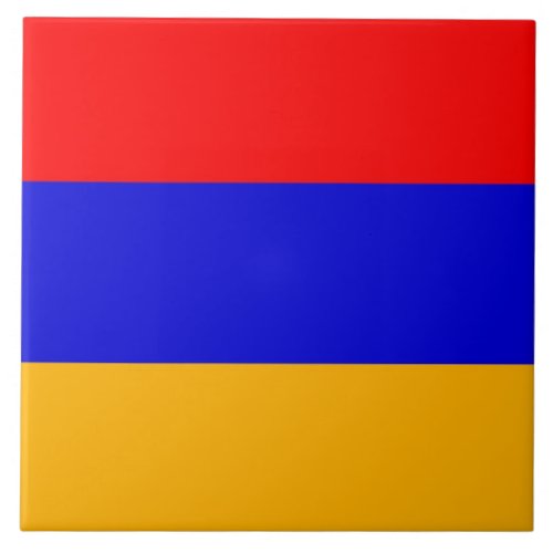 Armenian Flag Tile