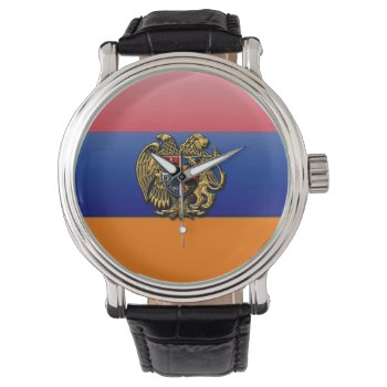 Armenian Flag Watch by Hdigitalart at Zazzle