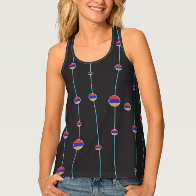 Armenian Flag Women's Tank Top (Front)