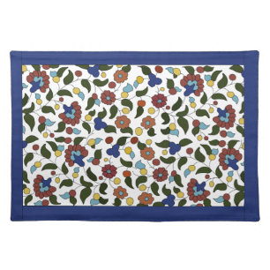 Armenian floral pattern placemat