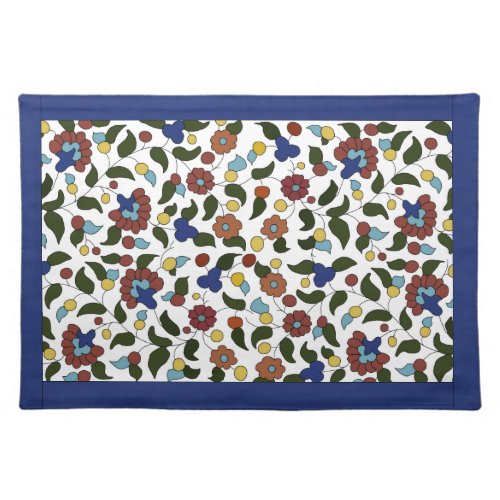 Armenian floral pattern placemat