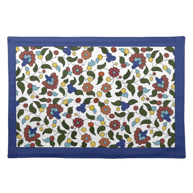 Armenian floral pattern placemat (Front)