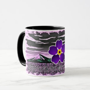Armenian Flower and Masis Ararat Mug